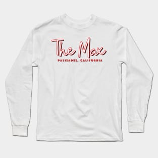 The Max Palisades California Red Long Sleeve T-Shirt